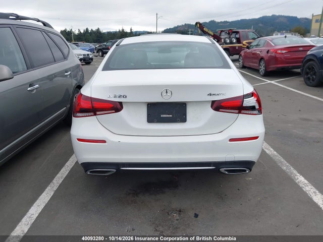 Продаж на аукціоні авто 2022 Mercedes-benz A 220 4matic, vin: W1K3G4FBXNJ342152, номер лоту: 40093280