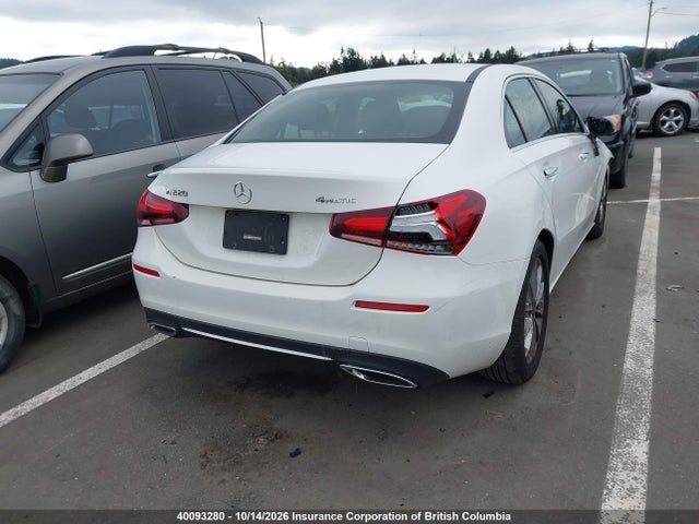 Продаж на аукціоні авто 2022 Mercedes-benz A 220 4matic, vin: W1K3G4FBXNJ342152, номер лоту: 40093280