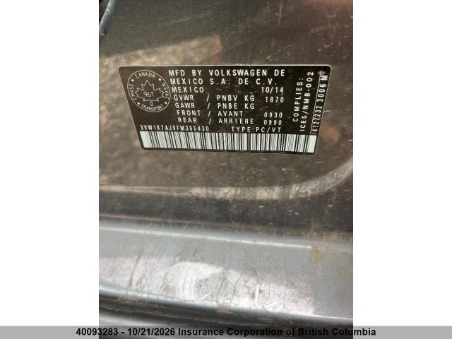 Volkswagen Jetta 2015 3VW1K7AJ9FM355430 Image 12