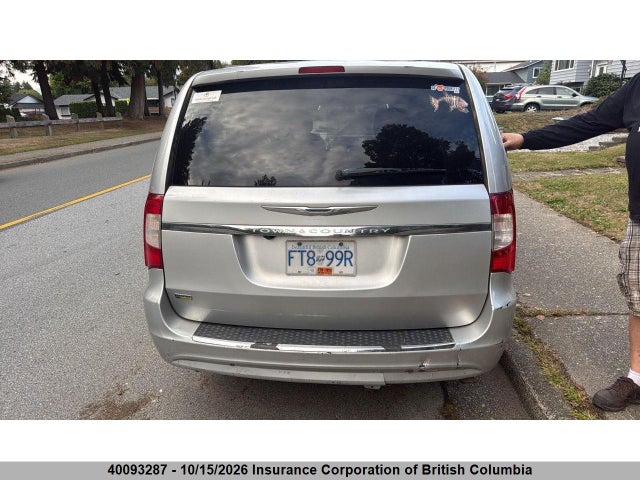 2012 Chrysler Town & Country Touring მანქანა იყიდება აუქციონზე, vin: 2C4RC1BG4CR292941, აუქციონის ნომერი: 40093287