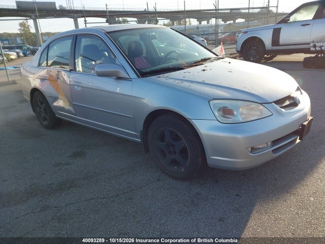 40093289 :رقم المزاد ، 2HHES36842H000769 vin ، 2002 Acura 1.7el Premium مزاد بيع