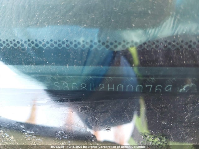 40093289 :رقم المزاد ، 2HHES36842H000769 vin ، 2002 Acura 1.7el Premium مزاد بيع