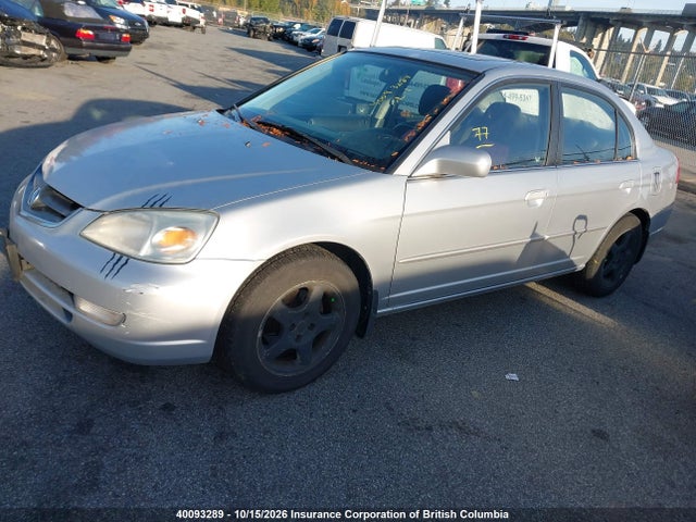 40093289 :رقم المزاد ، 2HHES36842H000769 vin ، 2002 Acura 1.7el Premium مزاد بيع