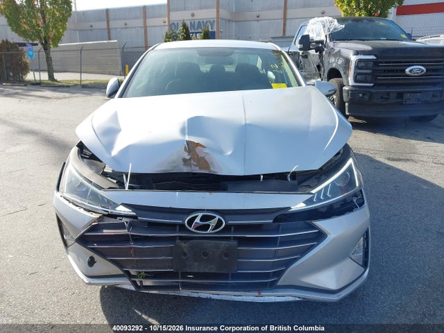 Продажа на аукционе авто 2019 Hyundai Elantra Sel/value/limited, vin: KMHD84LFXKU820725, номер лота: 40093292