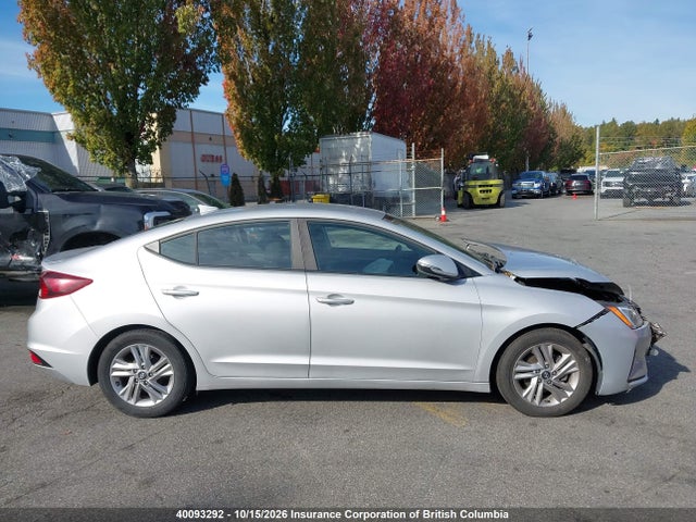 Продажа на аукционе авто 2019 Hyundai Elantra Sel/value/limited, vin: KMHD84LFXKU820725, номер лота: 40093292