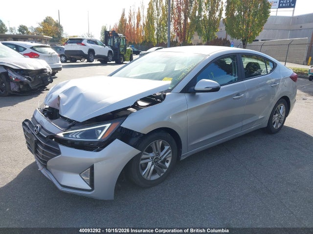 Продажа на аукционе авто 2019 Hyundai Elantra Sel/value/limited, vin: KMHD84LFXKU820725, номер лота: 40093292