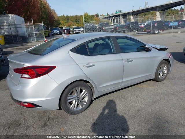 Продажа на аукционе авто 2019 Hyundai Elantra Sel/value/limited, vin: KMHD84LFXKU820725, номер лота: 40093292