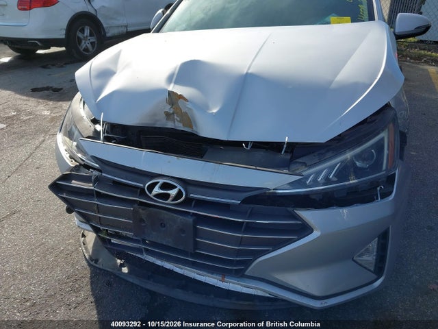 Продажа на аукционе авто 2019 Hyundai Elantra Sel/value/limited, vin: KMHD84LFXKU820725, номер лота: 40093292