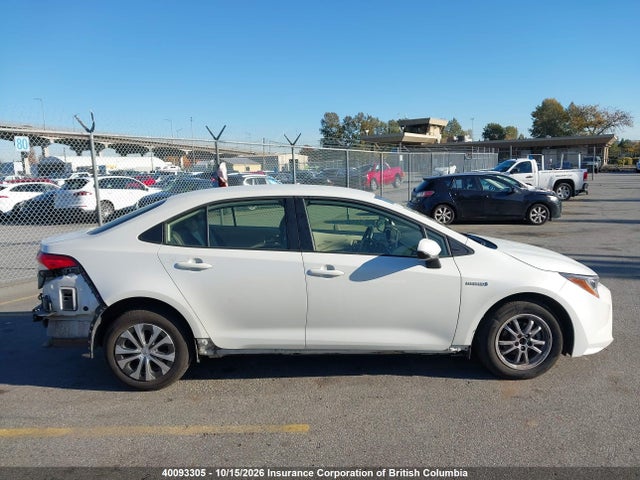 Aukcja sprzedaży 2021 Toyota Corolla Hybrid Base W/li Battery, vin: JTDBAMDE1MJ010068, numer aukcji: 40093305