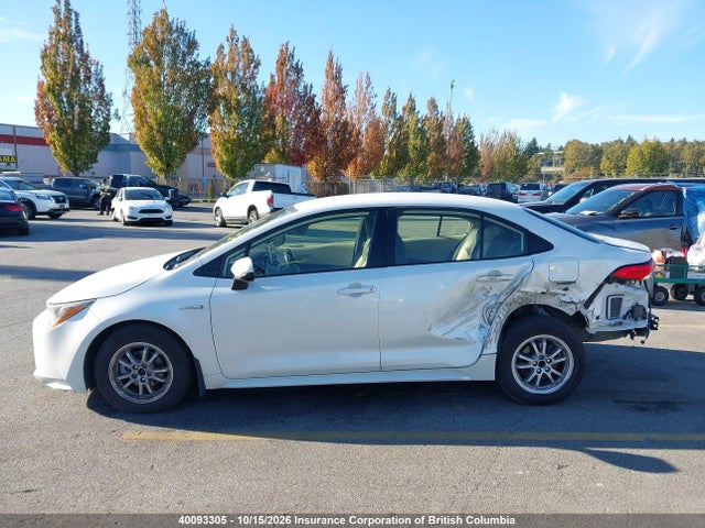 Aukcja sprzedaży 2021 Toyota Corolla Hybrid Base W/li Battery, vin: JTDBAMDE1MJ010068, numer aukcji: 40093305