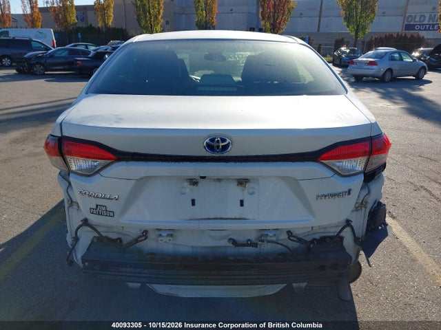 Aukcja sprzedaży 2021 Toyota Corolla Hybrid Base W/li Battery, vin: JTDBAMDE1MJ010068, numer aukcji: 40093305