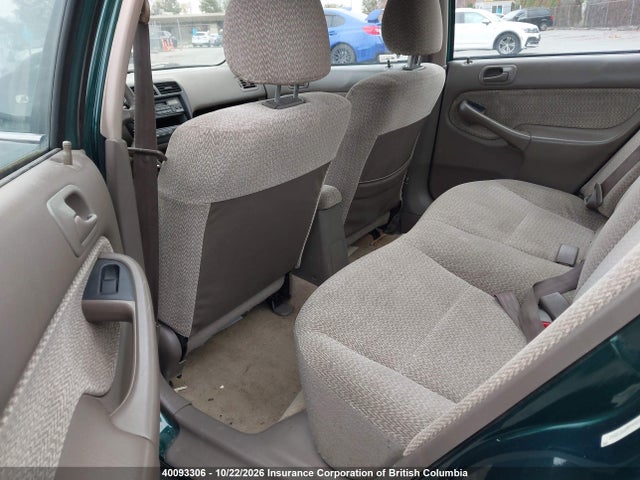 Продажа на аукционе авто 2000 Honda Civic, vin: 2HGEJ6689YH921399, номер лота: 40093306