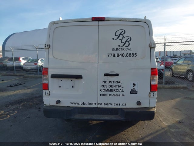 40093310 :رقم المزاد ، 1N6BF0KY0CN110920 vin ، 2012 Nissan Nv مزاد بيع