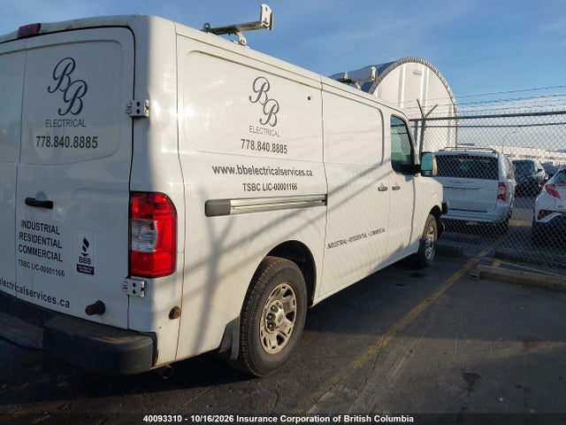 40093310 :رقم المزاد ، 1N6BF0KY0CN110920 vin ، 2012 Nissan Nv مزاد بيع