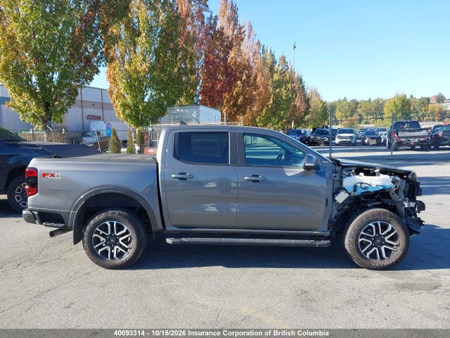 2024 Ford Ranger Lariat მანქანა იყიდება აუქციონზე, vin: 1FTER4KH2RLE26435, აუქციონის ნომერი: 40093314