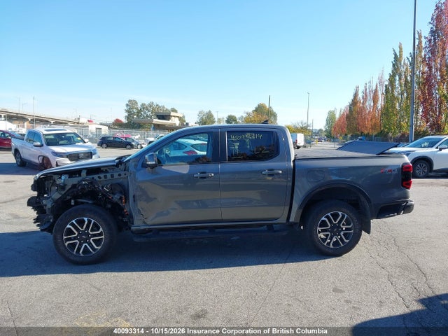 2024 Ford Ranger Lariat მანქანა იყიდება აუქციონზე, vin: 1FTER4KH2RLE26435, აუქციონის ნომერი: 40093314