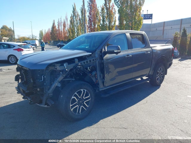2024 Ford Ranger Lariat მანქანა იყიდება აუქციონზე, vin: 1FTER4KH2RLE26435, აუქციონის ნომერი: 40093314