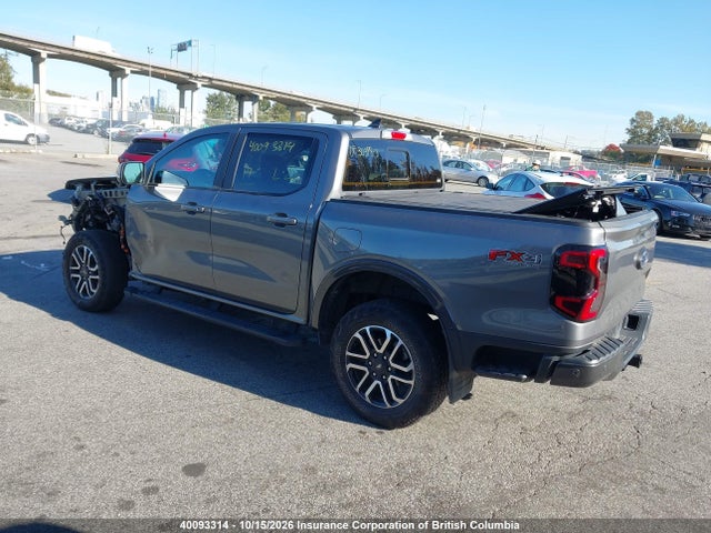2024 Ford Ranger Lariat მანქანა იყიდება აუქციონზე, vin: 1FTER4KH2RLE26435, აუქციონის ნომერი: 40093314