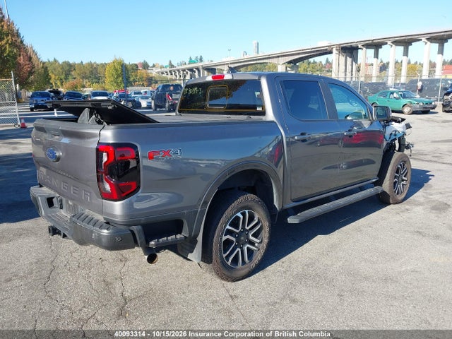 2024 Ford Ranger Lariat მანქანა იყიდება აუქციონზე, vin: 1FTER4KH2RLE26435, აუქციონის ნომერი: 40093314