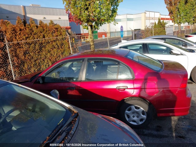 2005 Honda Civic მანქანა იყიდება აუქციონზე, vin: 2HGES16355H020899, აუქციონის ნომერი: 40093340