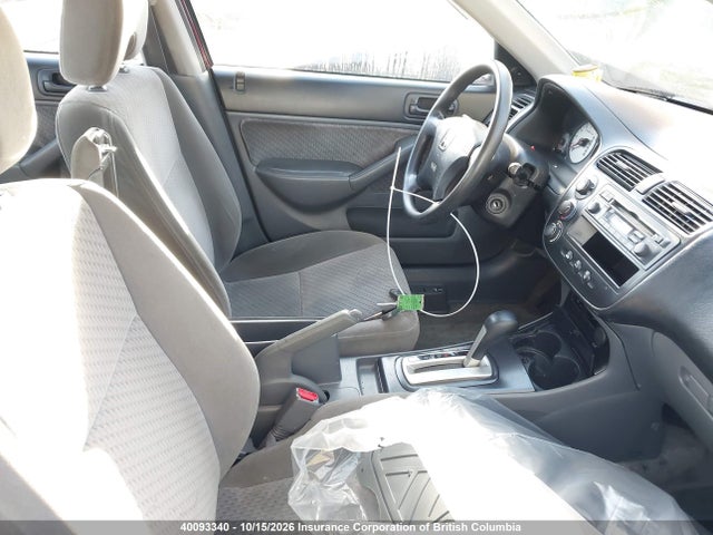 2005 Honda Civic მანქანა იყიდება აუქციონზე, vin: 2HGES16355H020899, აუქციონის ნომერი: 40093340