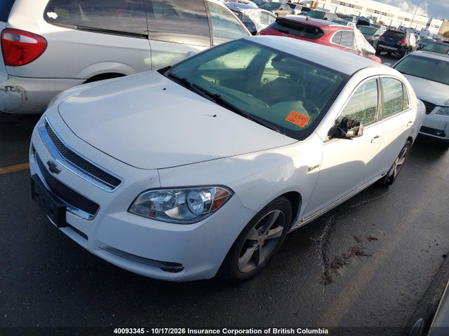40093345 :رقم المزاد ، 1G1ZF5EZ4AF130431 vin ، 2010 Chevrolet Malibu Hybrid مزاد بيع