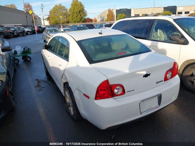 40093345 :رقم المزاد ، 1G1ZF5EZ4AF130431 vin ، 2010 Chevrolet Malibu Hybrid مزاد بيع