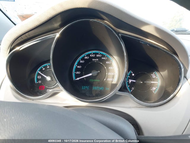 40093345 :رقم المزاد ، 1G1ZF5EZ4AF130431 vin ، 2010 Chevrolet Malibu Hybrid مزاد بيع