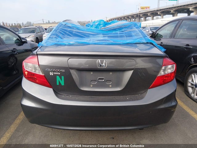 40091377 :رقم المزاد ، 2HGFB2F55CH029949 vin ، 2012 Honda Civic Lx مزاد بيع