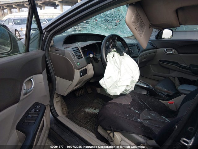 40091377 :رقم المزاد ، 2HGFB2F55CH029949 vin ، 2012 Honda Civic Lx مزاد بيع
