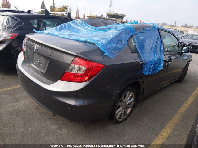 40091377 :رقم المزاد ، 2HGFB2F55CH029949 vin ، 2012 Honda Civic Lx مزاد بيع