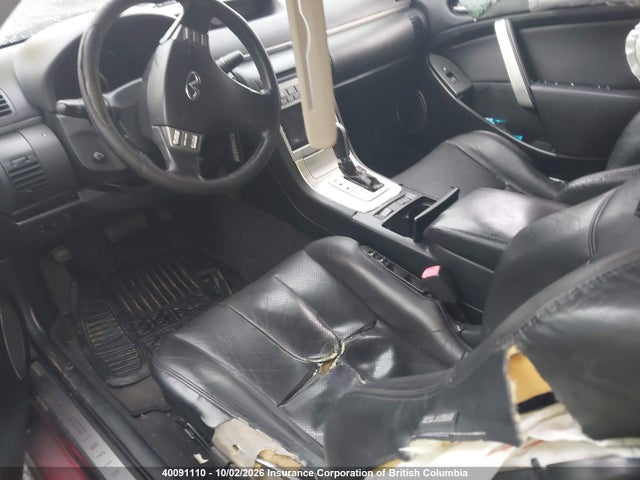 40091110 :رقم المزاد ، JNKCV54E35M406760 vin ، 2005 Infiniti G35 مزاد بيع