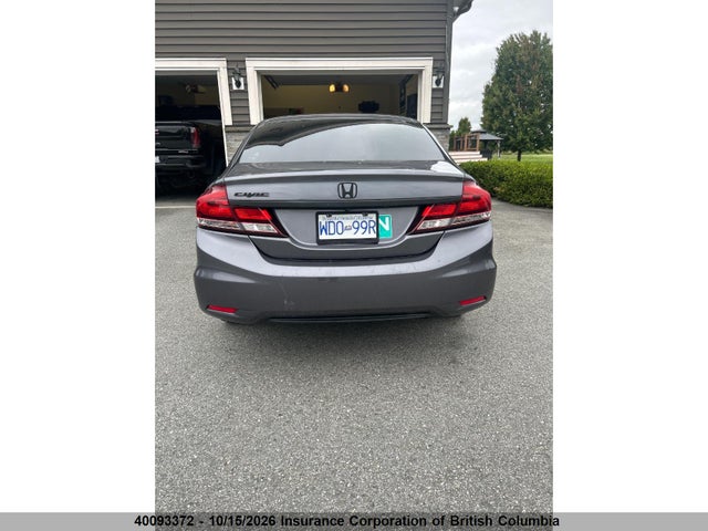 Honda Civic 2015 2HGFB2F59FH038707 Image 3
