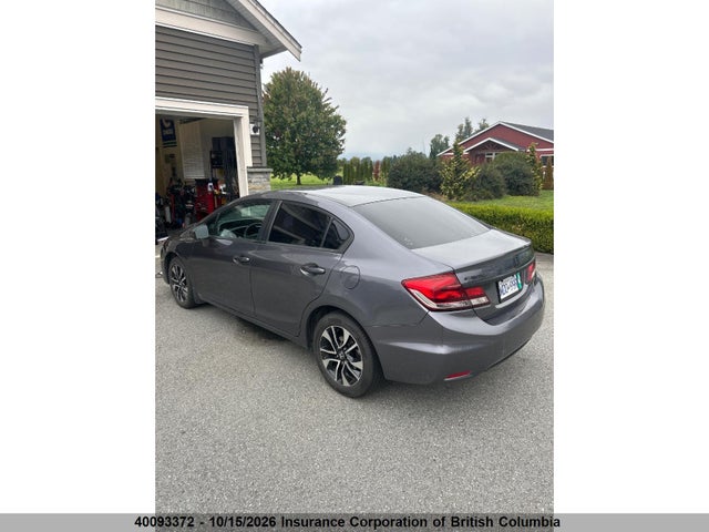 Honda Civic 2015 2HGFB2F59FH038707 Image 4