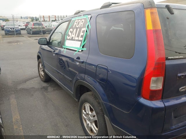 2002 Honda Cr-v Ex მანქანა იყიდება აუქციონზე, vin: JHLRD78922C817238, აუქციონის ნომერი: 40086342