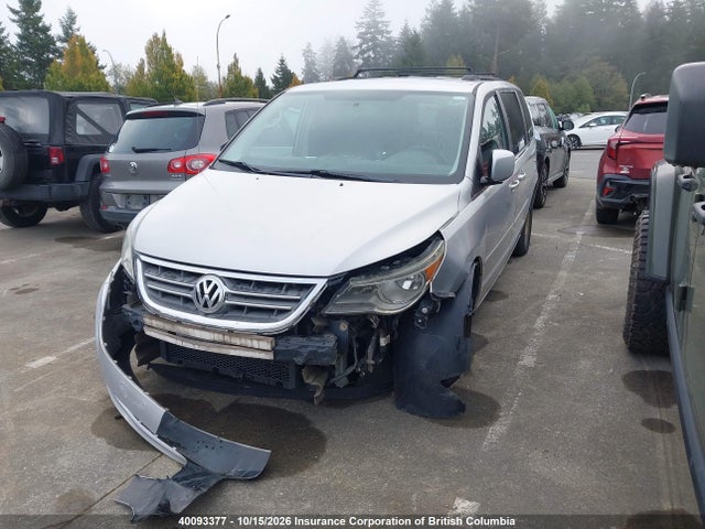 Продажа на аукционе авто 2011 Volkswagen Routan Comfortline, vin: 2V4RW3DG2BR645746, номер лота: 40093377