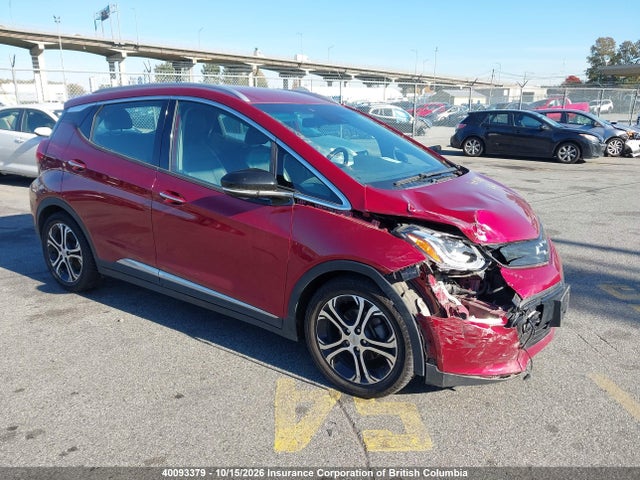 2017 Chevrolet Bolt Ev Premier მანქანა იყიდება აუქციონზე, vin: 1G1FX6S09H4187225, აუქციონის ნომერი: 40093379