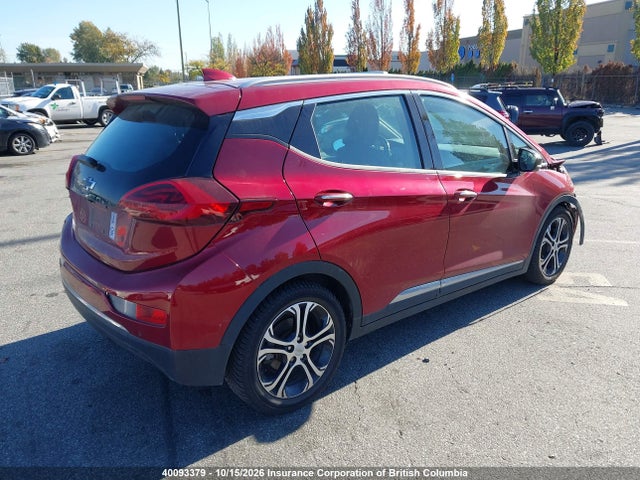 Aukcja sprzedaży 2017 Chevrolet Bolt Ev Premier, vin: 1G1FX6S09H4187225, numer aukcji: 40093379