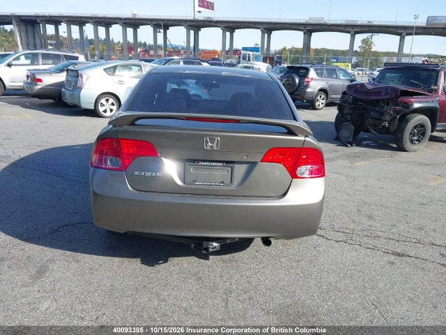 2006 Honda Civic მანქანა იყიდება აუქციონზე, vin: 2HGFA16506H036986, აუქციონის ნომერი: 40093385