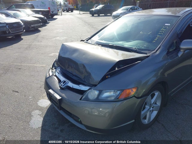 2006 Honda Civic მანქანა იყიდება აუქციონზე, vin: 2HGFA16506H036986, აუქციონის ნომერი: 40093385