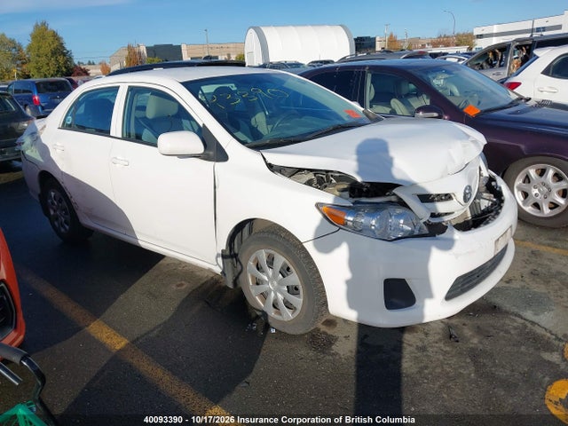 40093390 :رقم المزاد ، 2T1BU4EE8CC858738 vin ، 2012 Toyota Corolla S/le مزاد بيع