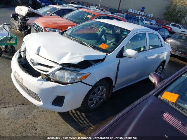 40093390 :رقم المزاد ، 2T1BU4EE8CC858738 vin ، 2012 Toyota Corolla S/le مزاد بيع