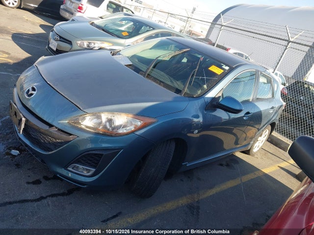 Aukcja sprzedaży 2010 Mazda Mazda3 Gs/gt, vin: JM1BL1H59A1188034, numer aukcji: 40093394