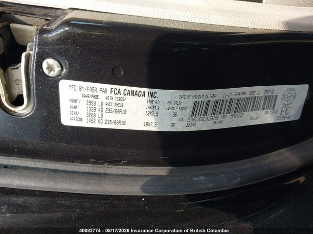 Chrysler Pacifica Touring L Plus 2018 2C4RC1EG6JR156755 Image 19