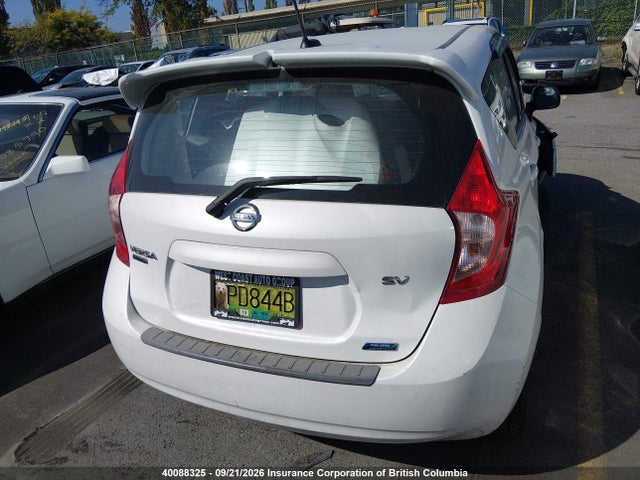3N1CE2CP1EL354352 Nissan Versa Note S/s Plus/sv/sl