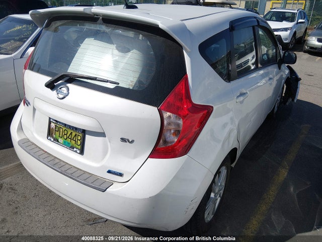 3N1CE2CP1EL354352 Nissan Versa Note S/s Plus/sv/sl