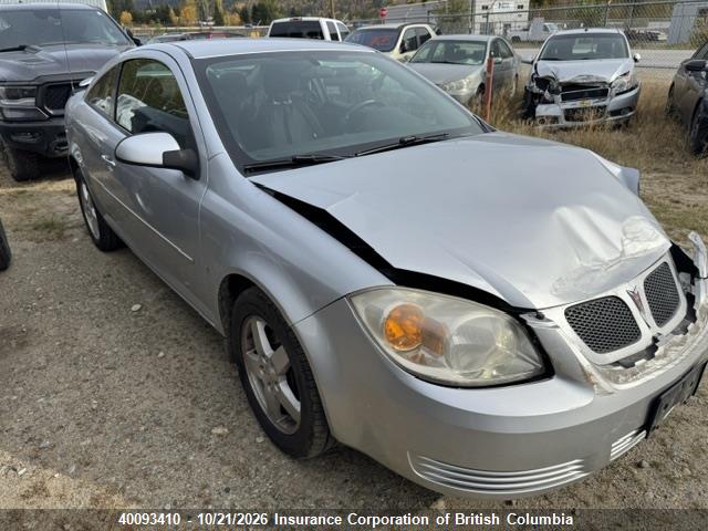 40093410 :رقم المزاد ، 1G2AS15H497111288 vin ، 2009 Pontiac G5 مزاد بيع