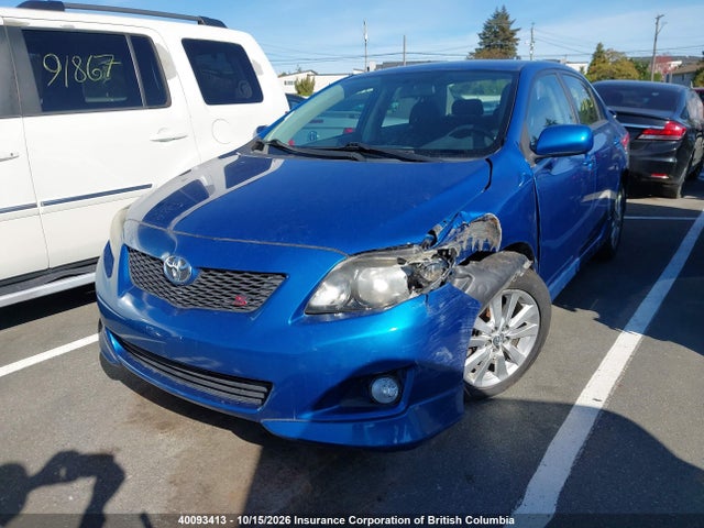 40093413 :رقم المزاد ، 2T1BU40E29C023847 vin ، 2009 Toyota Corolla S مزاد بيع