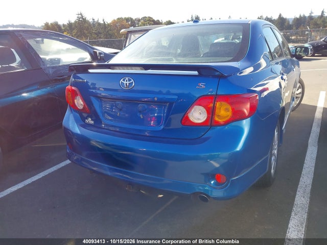 40093413 :رقم المزاد ، 2T1BU40E29C023847 vin ، 2009 Toyota Corolla S مزاد بيع