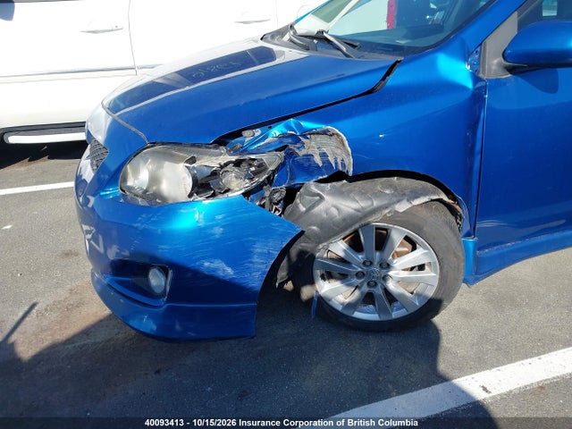 40093413 :رقم المزاد ، 2T1BU40E29C023847 vin ، 2009 Toyota Corolla S مزاد بيع